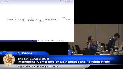 The 8th SEAMS-UGM International Conference on Mathematics and Its Applications