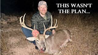 I Came to Texas for Axis… But Shot This Wide Whitetail Buck Instead!