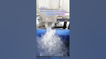 Koller 5tons ice cube machine testing at factory  #icemachinefactory #icemaker #cubeicemakingmachine