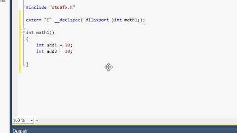 DarkBasicPro\C++ Math DLL Tutorial