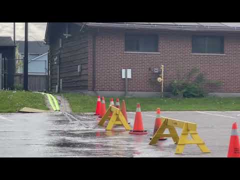 Centennial Pool Drain Cobourg May 24, 2022