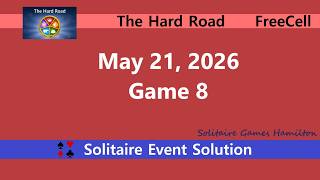 The Hard Road Game #8 | May 21, 2026 Event | FreeCell screenshot 4