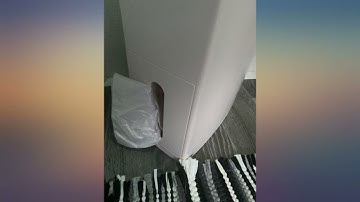 Cq acrylic Slim Plastic Trash Can 1.6 Gallon,Trash can with Toilet Brush Holder,6 review