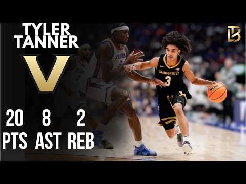 Tyler Tanner Shows OUT 🔥 | 20 PTS, 8 AST vs Florida