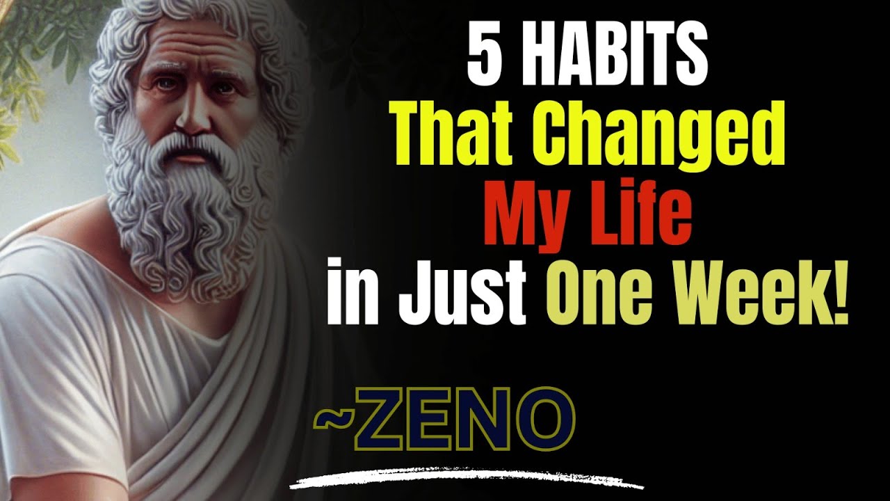 5 HABITS That Changed My Life in Just One Week | STOIC PHILOSOPHY - YouTube