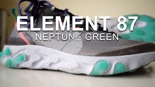 element 87 neptune green on feet