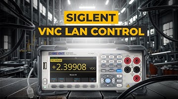 SIGLENT VNC Viewer for Easy LAN Control of Multiple Instruments