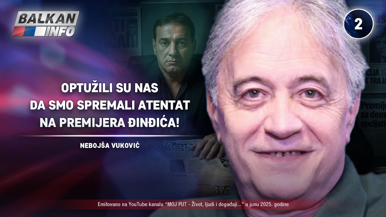 INTERVJU: Nebojša Vuković – Optužili su nas da smo spremali atentat na Zorana Đinđića! (30.6.2025)