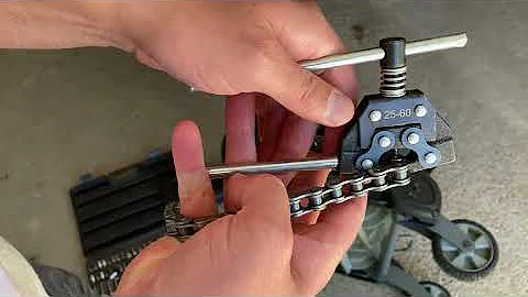 using a chain breaker for size 25-60 chain
