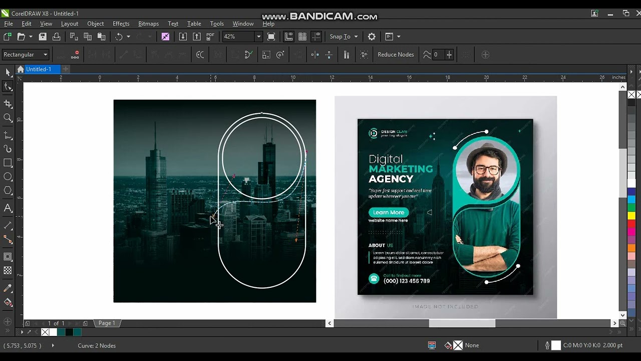 Learn corelDRAW with Ahsan Sabri