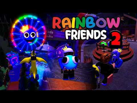 I SURVIVED RAINBOW FRIENDS in Roblox! 🌈😱 Can You Escape?