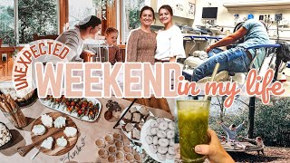 WEEKEND VLOG: bridal shower dreams, and ER nightmares! + focusing on what really matters