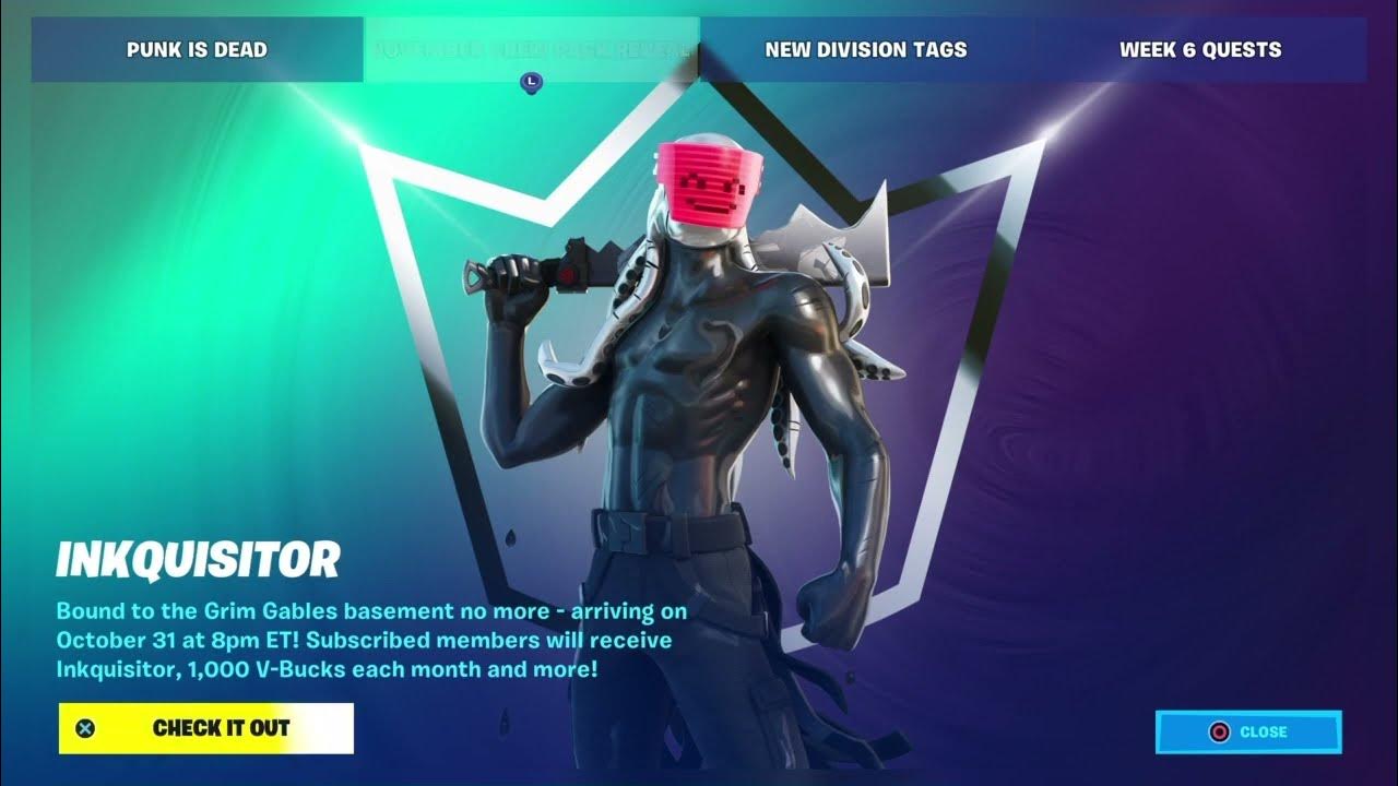 Fortnite November Crew Pack YouTube