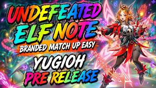 1ST PLACE Chaos Origins Pre-release UNDEFEATED 5-0 Elf Note Deck List!!! FTK tech?