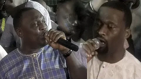 Remi Aluko Igwe on mic with Sule Alao Malaika @ k1 D Ultimate Olori Omo Oba Coronation