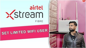 Airtel Xstream Set Limited WI-FI User ZTE router #airtelxstream #dharmcsc