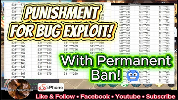 Ragnarok M Classic: Punishment for Exchange Gift Exploit! With Permanent Bans!