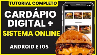 Como Criar um Cardápio Completo + Sistema de Pedidos Online [Delivery Gratuito] screenshot 4