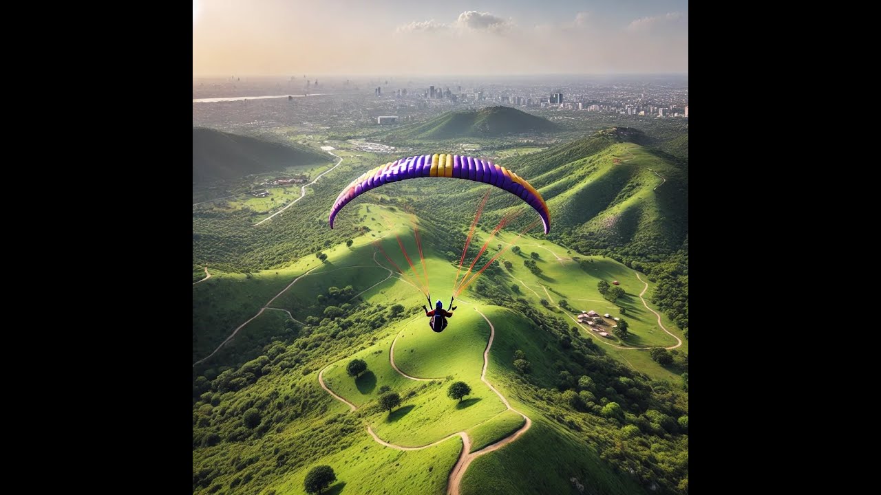 Paragliding in Islamabad, F-9 Park