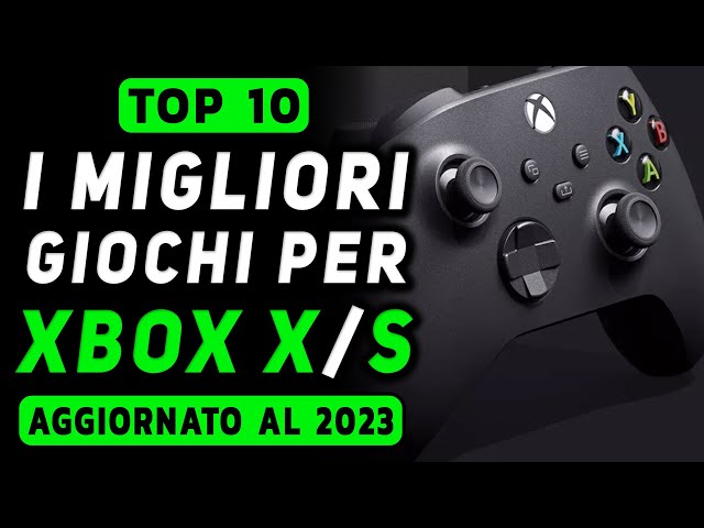 TOP 10 ▻ I MIGLIORI GIOCHI PER XBOX SERIE X e S NEL 2023 