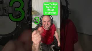 How Do You Hear The Intro To panama By vanhalen 