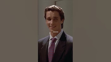You can Always Be Thinner Look Better - Patrick Bateman #shorts #youtubeshorts #sigmaedit