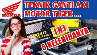 Perbedaan aki motobatt tiger dengan kawasaki ninja 250 Cc - Aki produk Indonesia