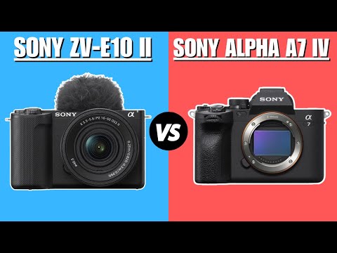 Sony ZV-E10 II vs Sony Alpha A7 IV - Which One Is Better? - YouTube