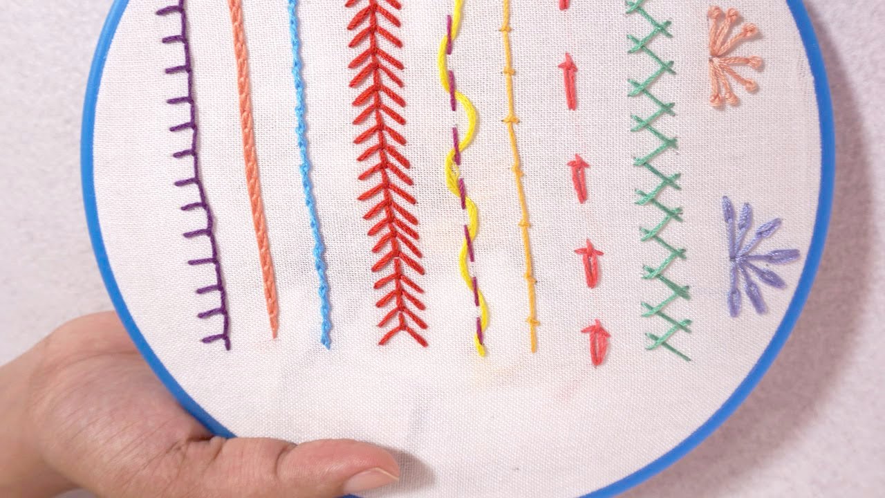 Five needle types you need to know about for hand embroidery