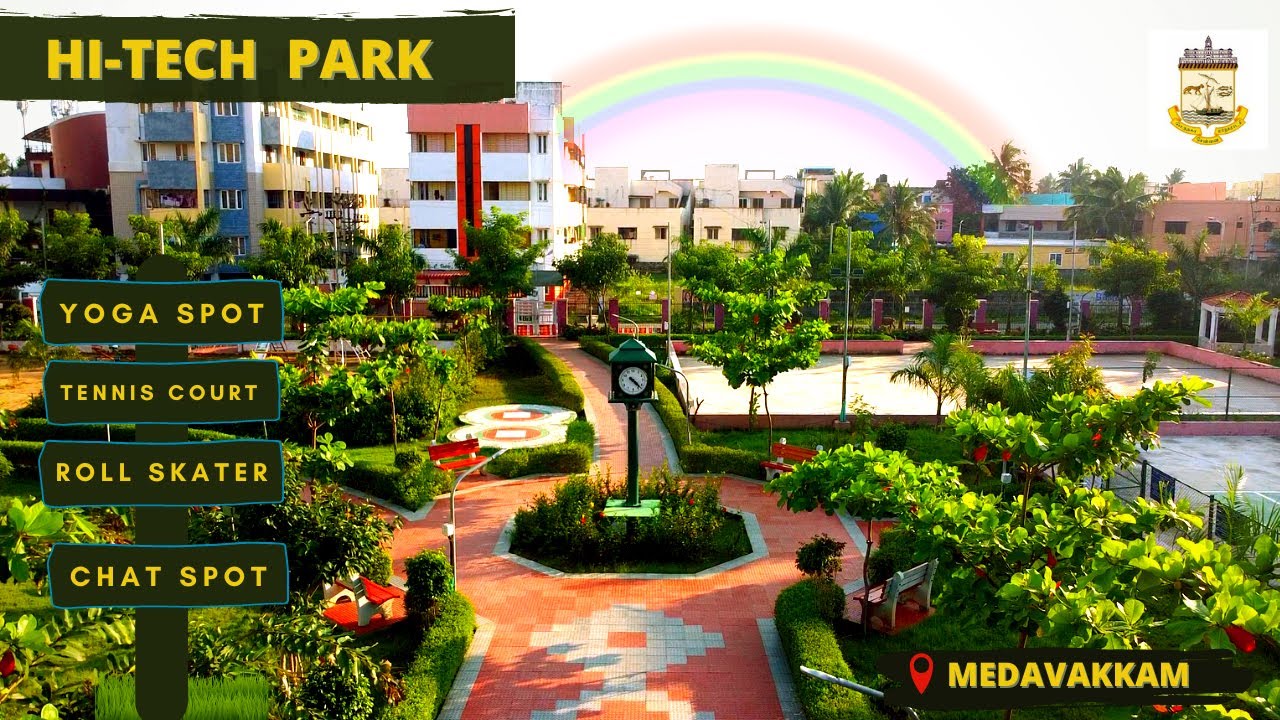 HITECH PARK NEAR MEDAVAKKAM EXPLORING AFTER LOCKDOWN AERIAL VIEW