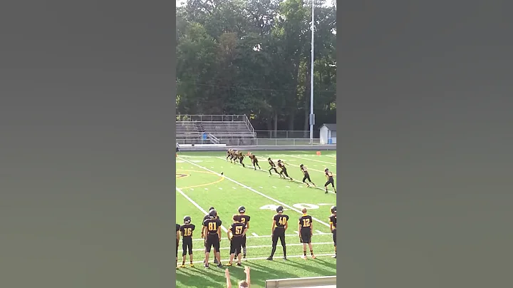 Luke Pawlak kickoff