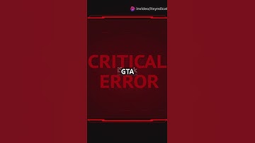 How to Fix Script Hook V Critical Error (GTA V Update Error Solution)