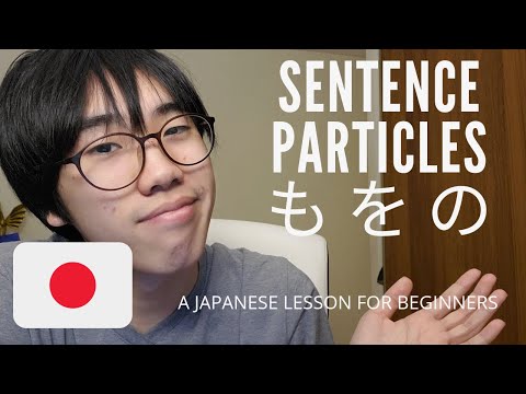 も を の (Wo, Mo, No) Sentence Particles (JAPANESE LESSON #4.5)