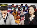 Korean Teenagers Get Shocked At American Sports Skills  !