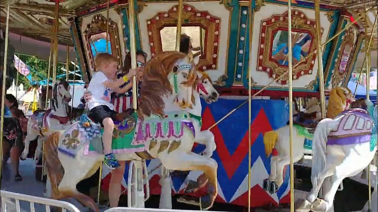 Watching The Earleigh Heights Carnival Carousel YouTube