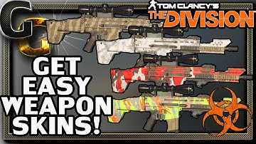 THE DIVISION - Get Easy Weapon Skins!