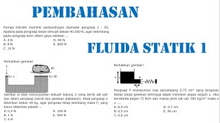 Pembahasan Soal Fluida Statis | Latihan Soal - part 1 (Fisika Kelas 11)