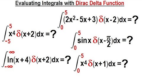 Physics Ch 67.1 Advanced E&M: Review Vectors (106 of 113) Evaluating Integrals with Dirac Delta Fct