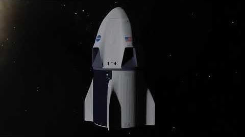 SpaceX Dragon 2 3D model