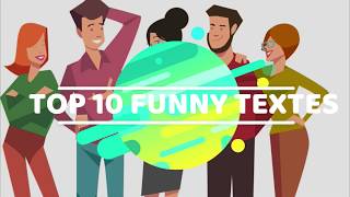 TOP 10 FUNNY Texts | funny text messages to send