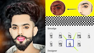 HDR face smooth||skin whitening||CB editing tutorial||sketchbook hd smooth||new concept|| PicsArt 😲