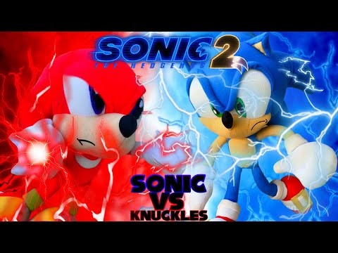 Sonic Movie 2 Plush: Sonic Vs Knuckles
