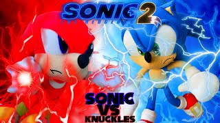 Sonic Movie 2 Plush: Sonic Vs Knuckles