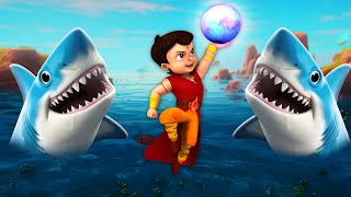 Super Bheem  Planet Of Sharks | Animated cartoons for kids | Stories for Kids