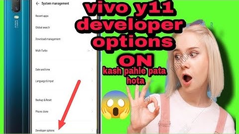 vivo y11 developer optionsvivo y11 developer options 2021