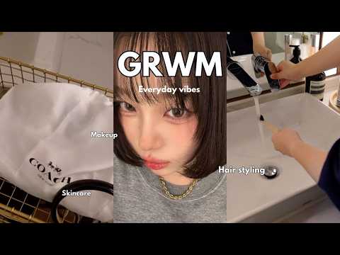 GRWM｜一緒に準備しよう🐈‍⬛毎日メイク、スキンケア徹底解説