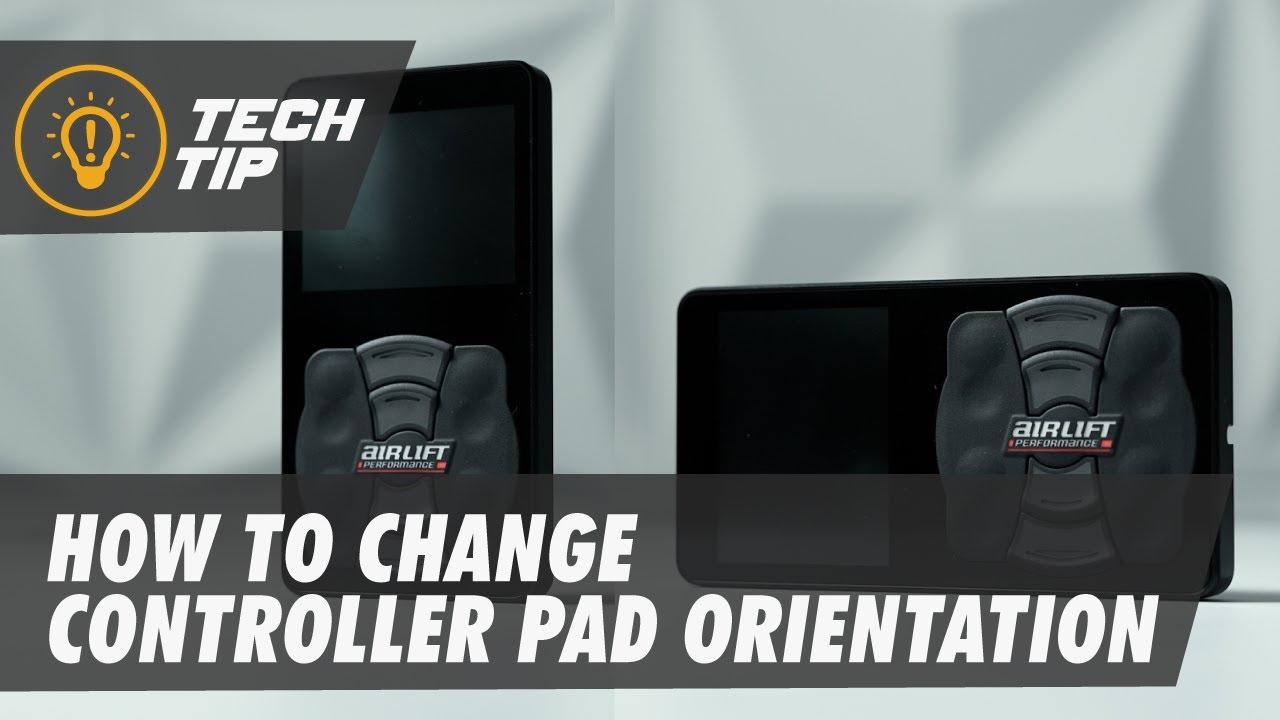 How To Change The Orientation Of Your Air Lift 3P/3H Controller YouTube