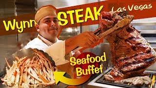 Wynn STEAK & SEAFOOD BUFFET Review in Las Vegas