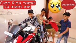 Kids were Soo happy to see my Bike. I got emotional. Goa se ate he surprise mila, by Simply Inder 767 views 2 years ago 5 minutes, 31 seconds