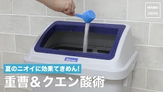 夏のニオイに効果てきめん！重曹＆クエン酸術